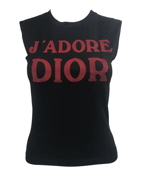 j adore dior crop top